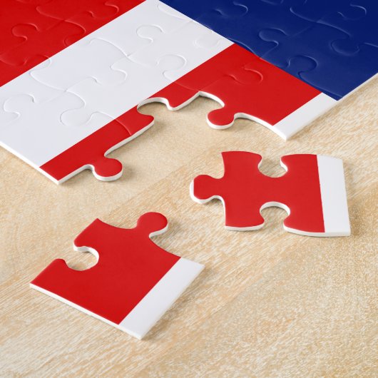 Nautisch Amerikaans vlag Legpuzzel (Zijkant)