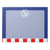 Nautisch Amerikaans vlag Notitieblok (Voorkant)