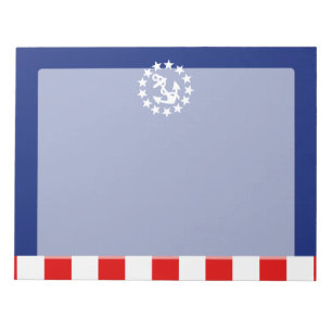 Nautisch Amerikaans vlag Notitieblok