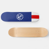Nautisch Amerikaans vlag Persoonlijk Skateboard (Horizontaal)