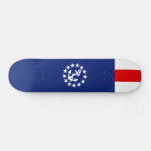 Nautisch Amerikaans vlag Persoonlijk Skateboard (Horizontaal)