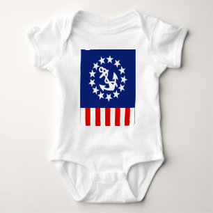 Nautisch Amerikaans vlag Romper