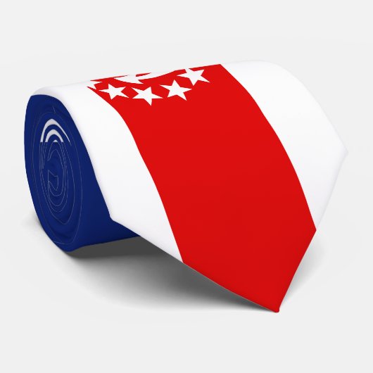 Nautisch Amerikaans vlag Stropdas (Opgerold)