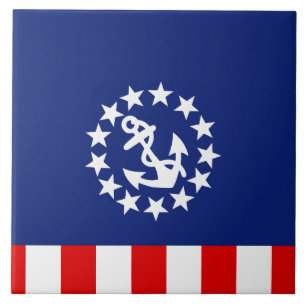 Nautisch Amerikaans vlag Tegeltje