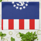 Nautisch Amerikaans vlag Theedoek (Gevouwen)