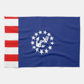 Nautisch Amerikaans vlag Theedoek (Horizontaal)