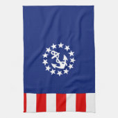 Nautisch Amerikaans vlag Theedoek (Verticaal)