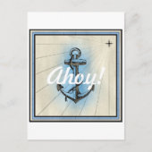  Nautisch Anchor Briefkaart (Voorkant)