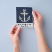  Nautisch Anchor Flyer (Hand)