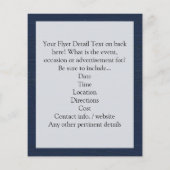  Nautisch Anchor Flyer (Achterkant)