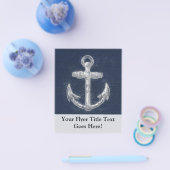  Nautisch Anchor Flyer (Enkel)