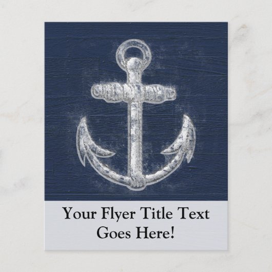  Nautisch Anchor Flyer (Voorkant)