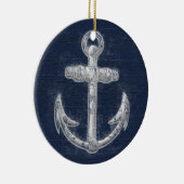 Nautisch Anchor Keramisch Ornament (Rechts)