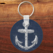 Nautisch Anchor Sleutelhanger (Voorkant)