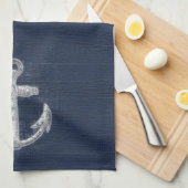  Nautisch Anchor Theedoek (Quarter Fold)