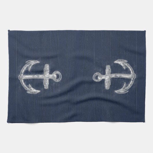  Nautisch Anchor Theedoek (Horizontaal)