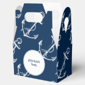 Nautisch anker bedankdoosjes (Geopend)