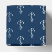 Nautisch anker bedankdoosjes (Bovenkant)