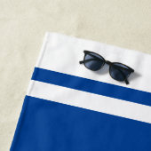 Nautisch anker boot naam elke kleur strandlaken (In situ)