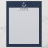  Nautisch Anker Briefhoofd Ontwerp (Voorkant)