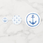 nautisch anker-Confetti Confetti (Voorkanten)