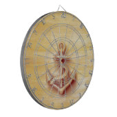 nautisch anker dartbord (Voorkant Links)