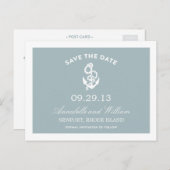 NAUTISCH ANKER | DE DATUM NA KAART OPSLAAN (Voorkant / Achterkant)