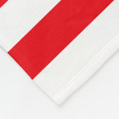 Nautisch anker familienaam Patriottisch Fleece Deken (Hoek)