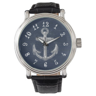  Nautisch Anker Horloge