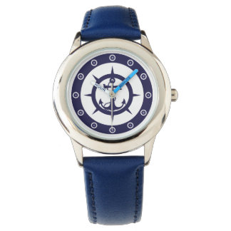 Nautisch anker horloge