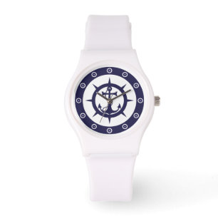 Nautisch anker horloge