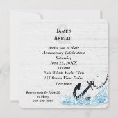 Nautisch anker in de partij Jubileum water Kaart (Voorkant)