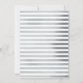 Nautisch anker kustbruiloft kaart (Achterkant)