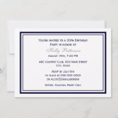 Nautisch Anker Marine Blauw Ingelijste 2H Verjaard Kaart (Achterkant)