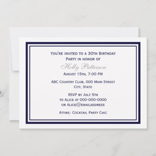 Nautisch Anker Marine Blauw Ingelijste 2H Verjaard Kaart (Achterkant)