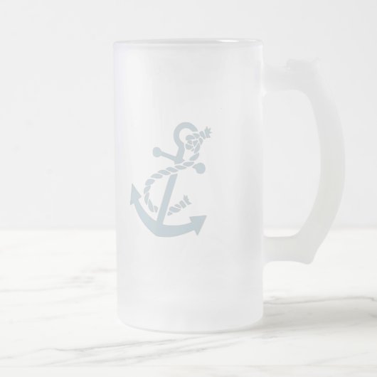 Nautisch anker matglas bierpul (Rechts)