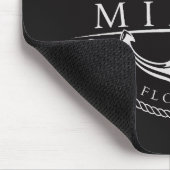 Nautisch Anker Miami Florida 2019 Muismat (Hoek)