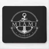 Nautisch Anker Miami Florida 2025 Muismat (Voorkant)