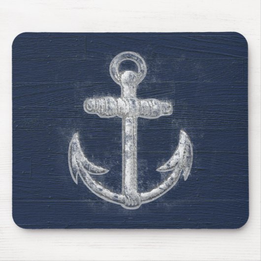 Nautisch Anker Muismat (Voorkant)