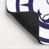 Nautisch anker muismat (Hoek)