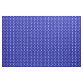 Nautisch anker op blauw stof (Yard (91,4 cm))