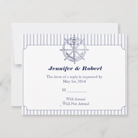 Nautisch Anker op de Grijze Kaart van de Streeprea (Voorkant)