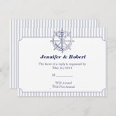 Nautisch Anker op de Grijze Kaart van de Streeprea (Voorkant / Achterkant)