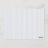 Nautisch Anker op Grijze Streep Tafelnummer (Achterkant)