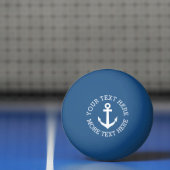 Nautisch anker pingpongballen voor tafeltennis (Net)
