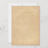  nautisch anker - repetitie diner uitnodigen kaart (Achterkant)