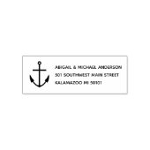 Nautisch anker ⚓️ Retouradres Zelfinktende Stempel (Design)