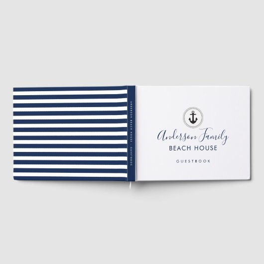 Nautisch Anker Vakantiehuis Strandhuis Gastenboek (Volledig)