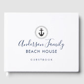 Nautisch Anker Vakantiehuis Strandhuis Gastenboek (Voorkant)