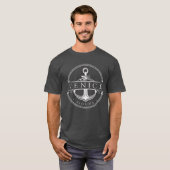 Nautisch anker Venice Florida 1971 T-shirt (Voorkant volledig)